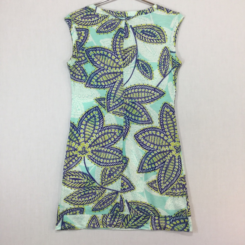 Trina Turk Stylized Botanical Print Dress - Picture 3 of 4